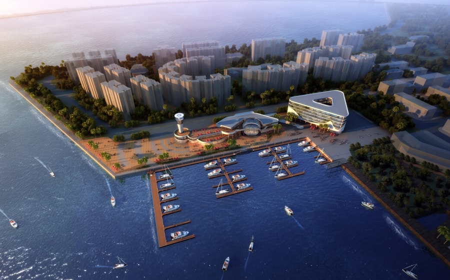 珠海九洲游艇俱乐部建筑方案设计
